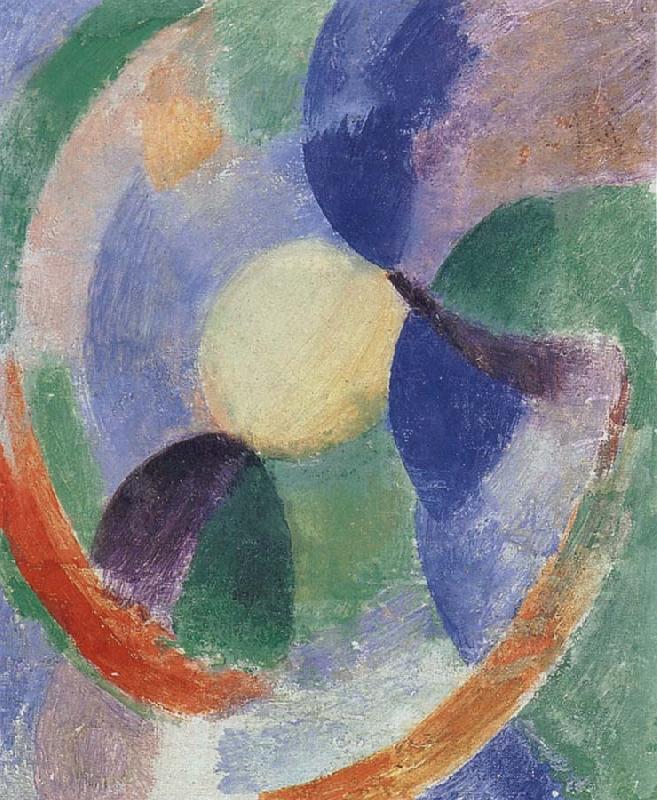 Delaunay, Robert Cyclotron-s shape Moon oil painting image